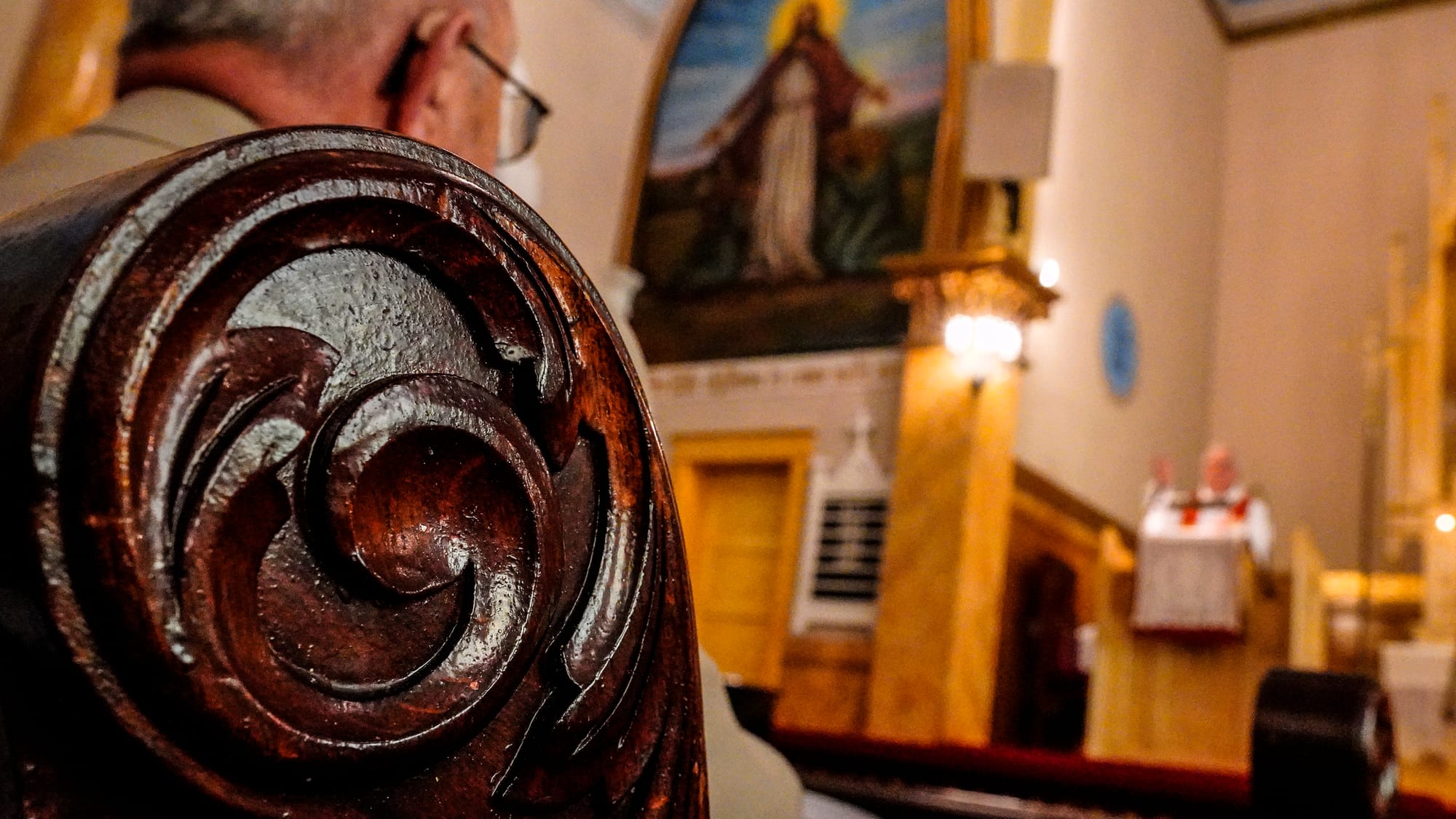 A Thanksgiving and Leave-Taking service was held at St. John's Windish Evangelical Lutheran Church in Bethlehem Sunday, April