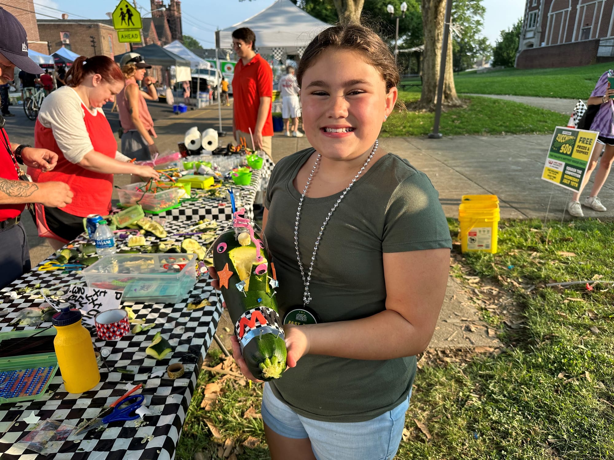 Easton's 17th annual Zucchini 500 featured some fierce competition from dozens of competitors, all of whom exercised creativi