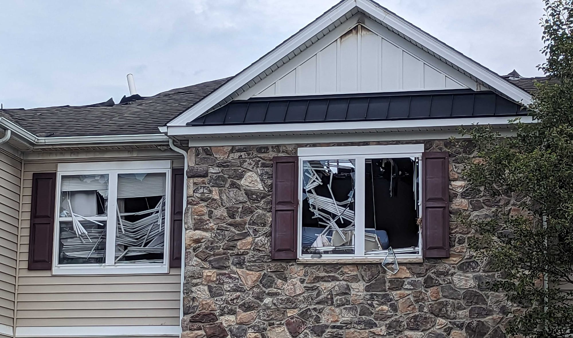 Lightning is the confirmed cause of a fire that destroyed an Allen Township apartment building on June 16 at The Residences a