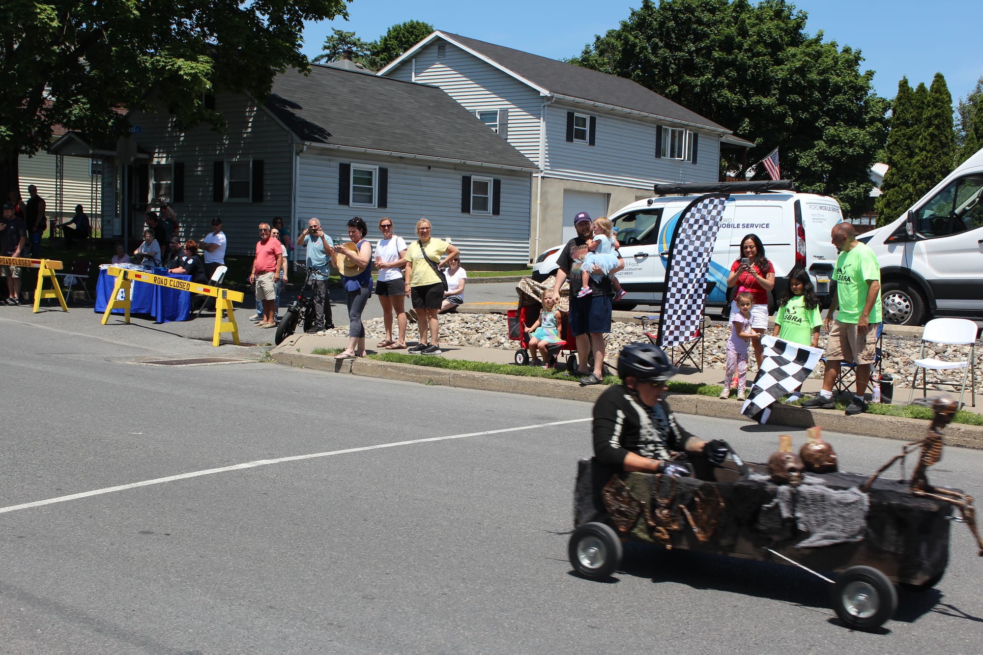 Organizers say 25 cars raced in the 7th iteration of the Nazareth Adult Soap Box Race, putting a spotlight on the area's raci