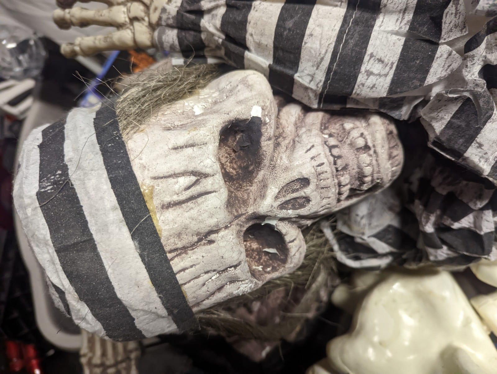 "Zombies Take Over the Hospital" is theme of this year's haunted garage at 3817 Timothy Lane in Bethlehem Township.
