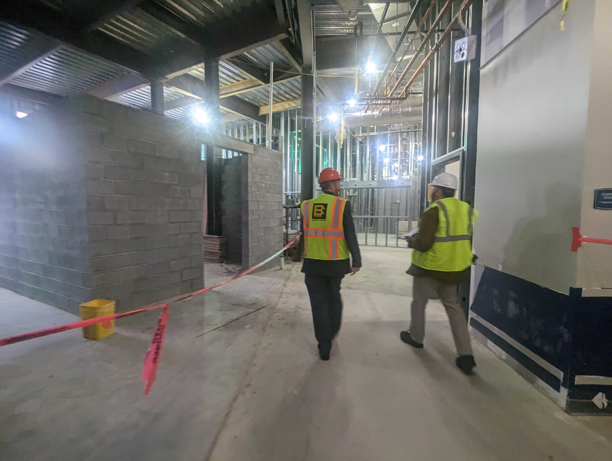 A tour of the expansion of Coca-Cola Park was led by IronPigs GM Kurt Landes on Friday, Dec. 16. The expansion will include l