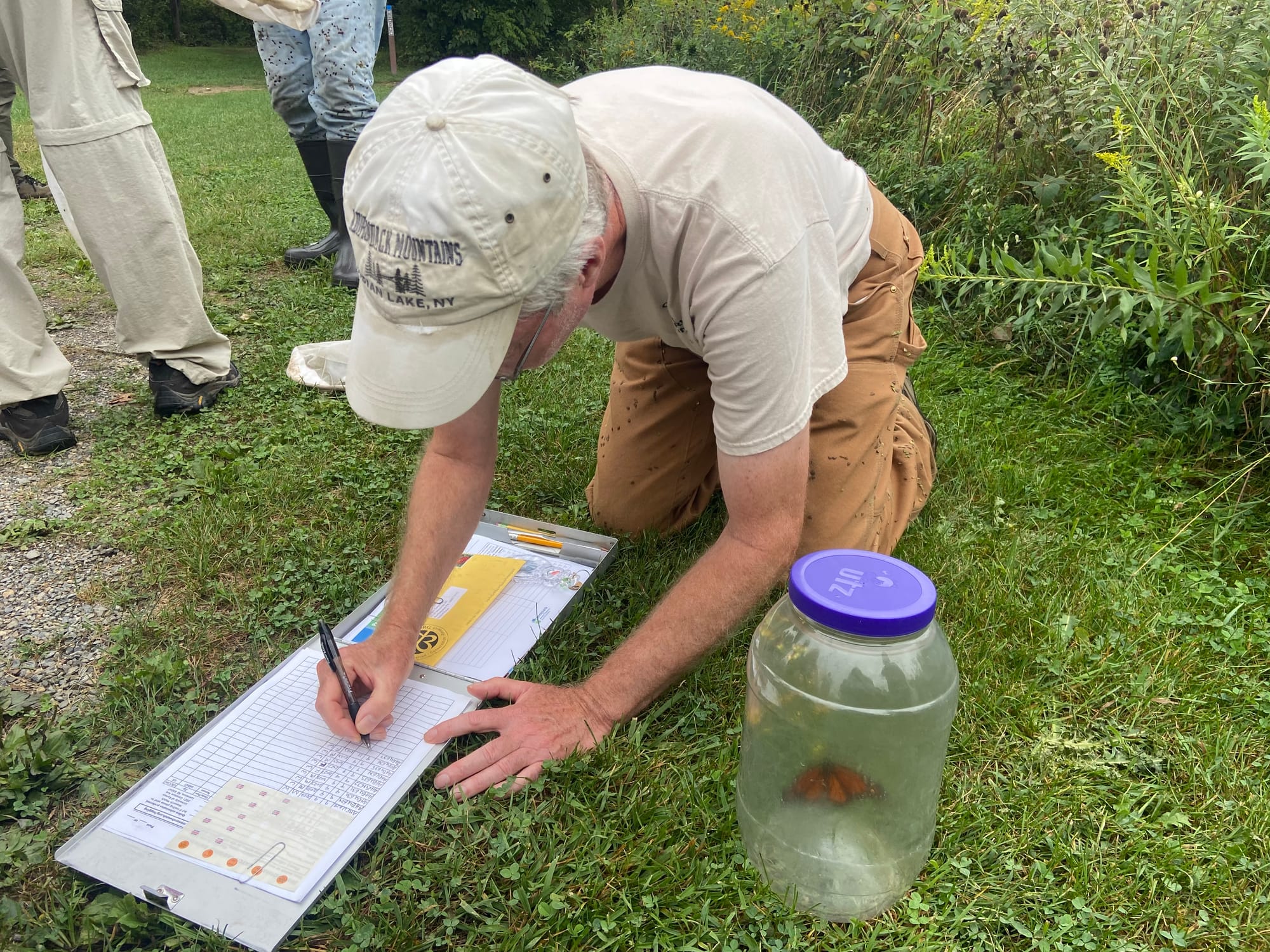 Officials at Jacobsburg Environmental Education Center on Wednesday held their annual "Monarch Madness" event for adults. Vol