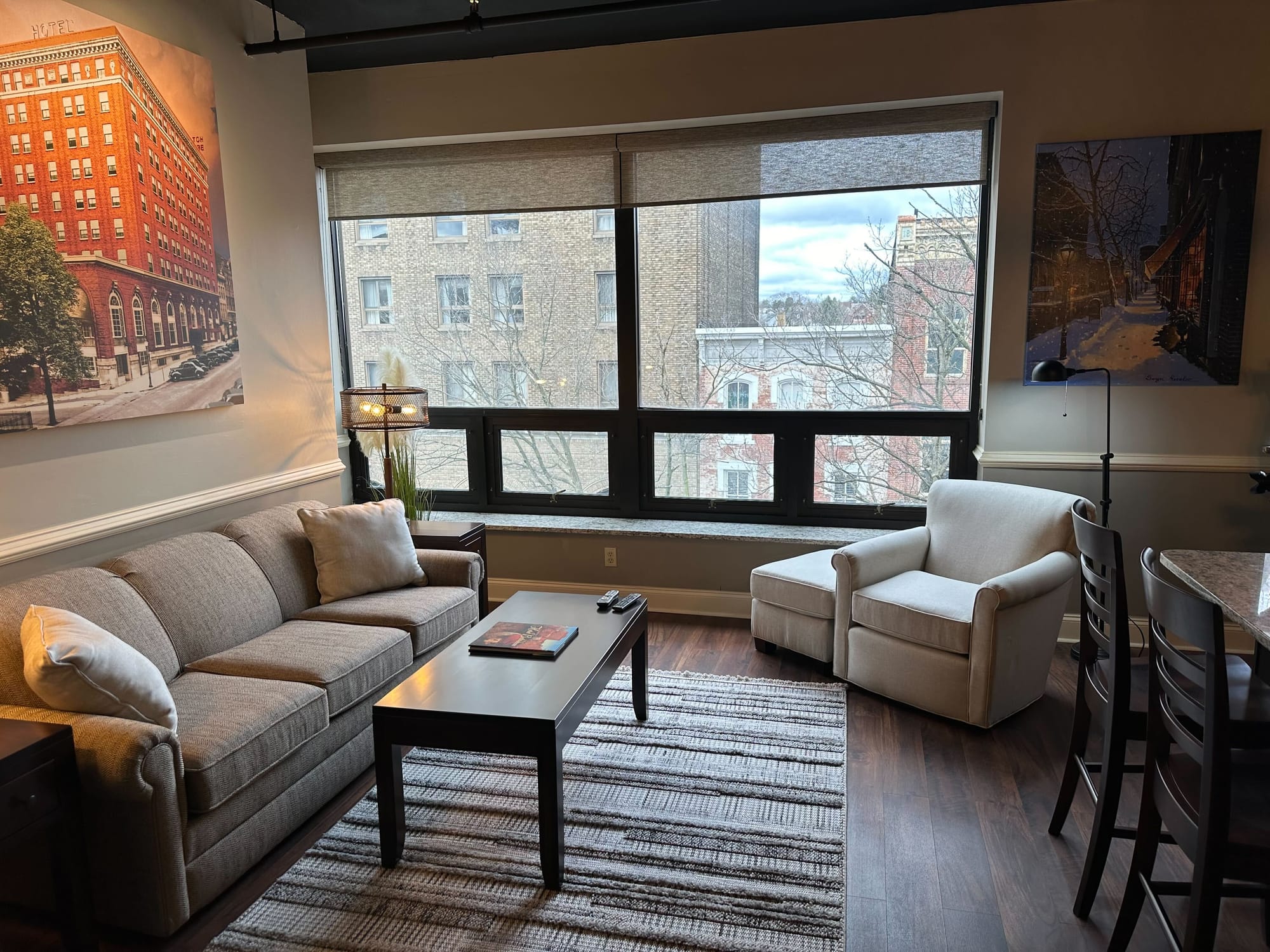 Another example of a suite offered at Hotel Bethlehem's new extended-stay suites.