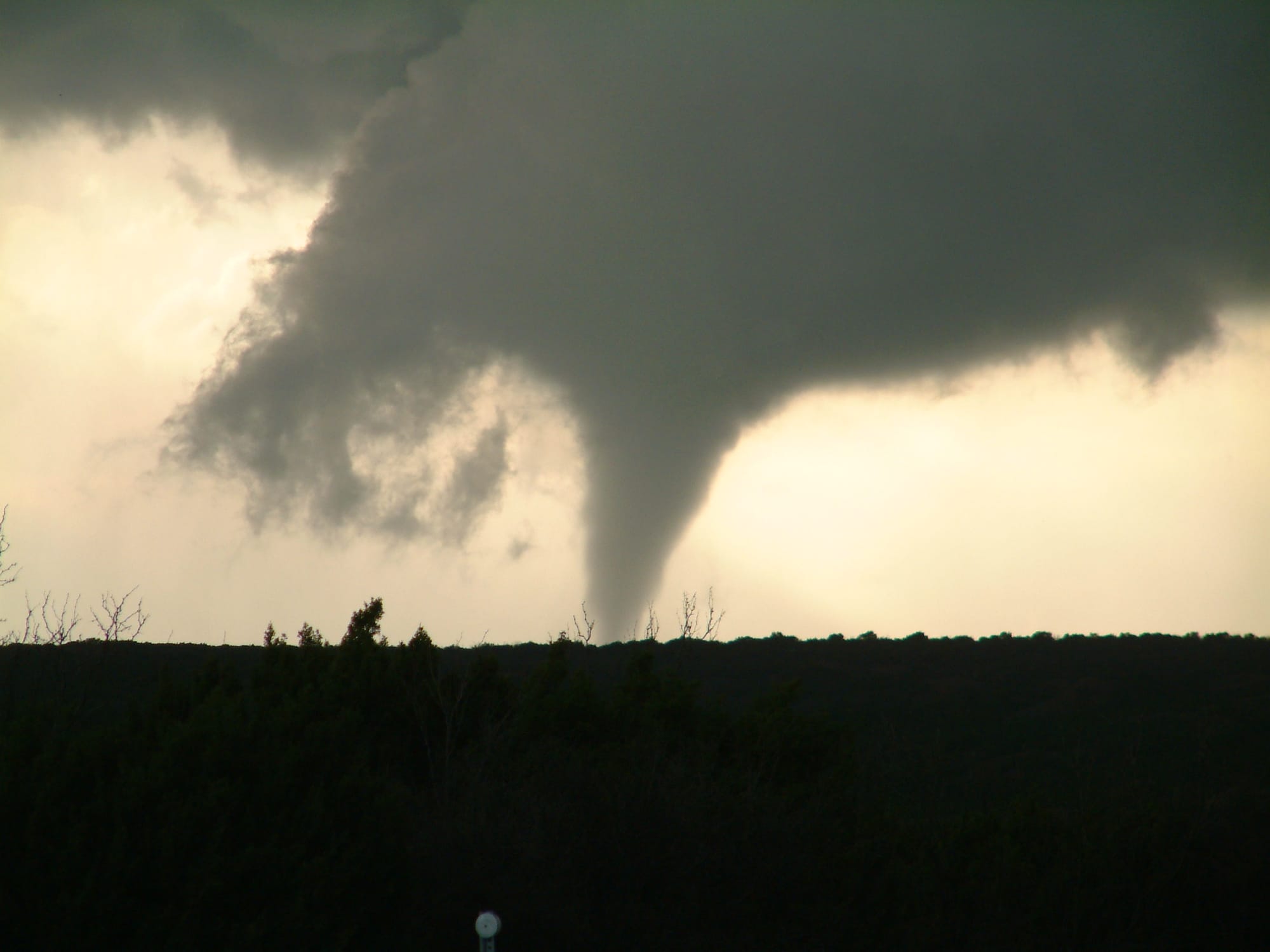 A tornado in Texas.