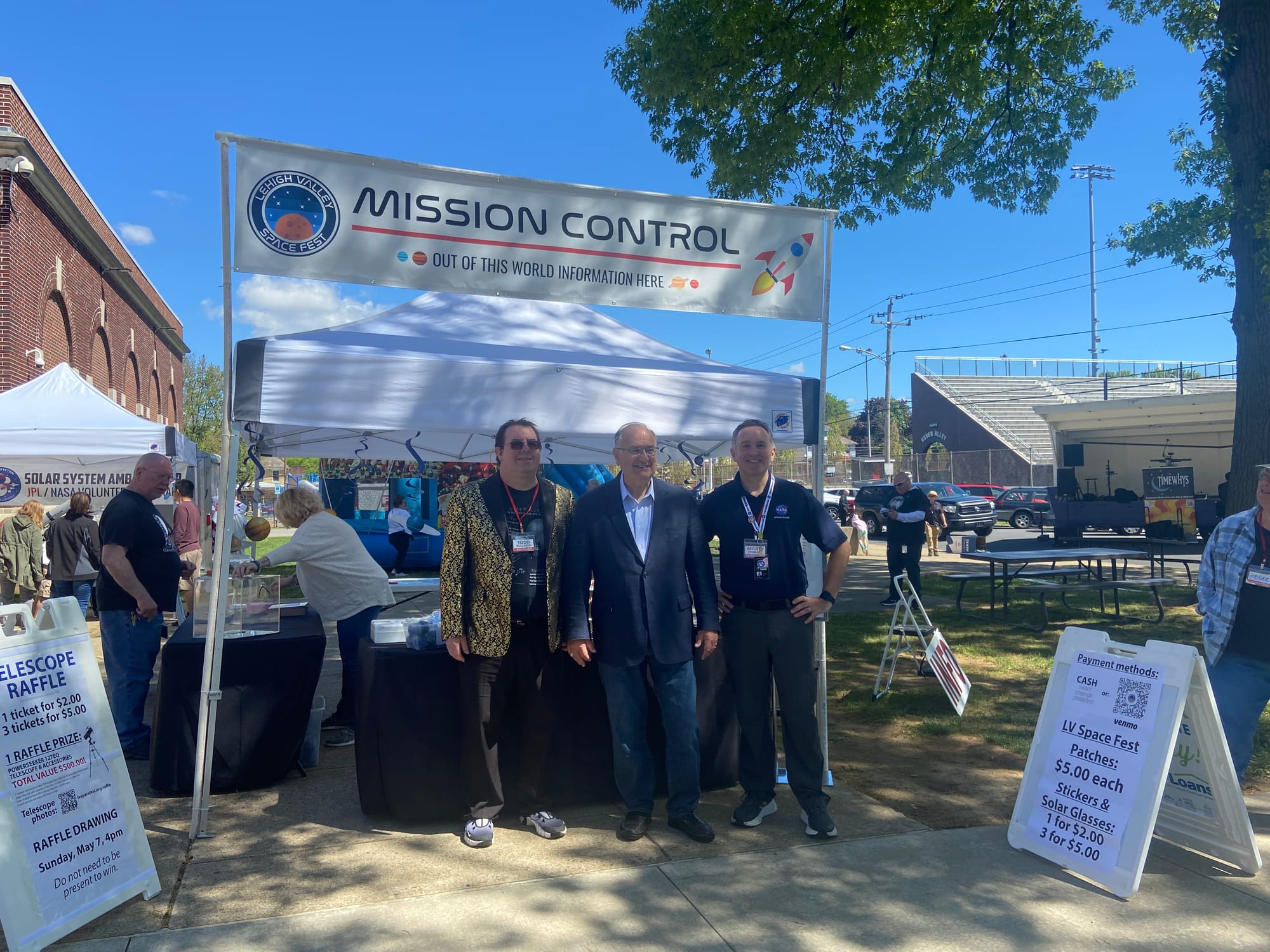 The Lehigh Valley's first Space Fest was held Saturday in Easton.
