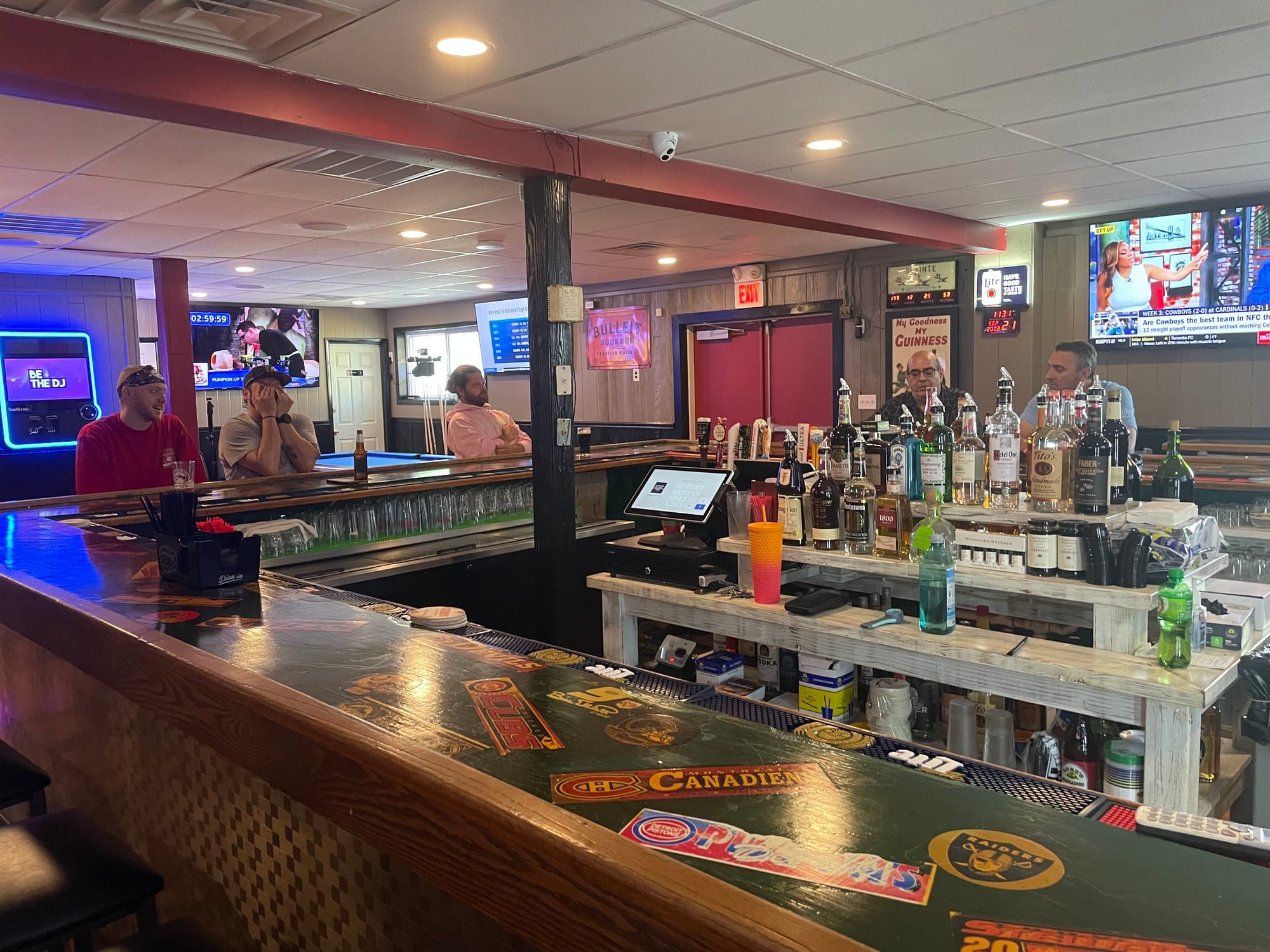 The Coop is officially open. Formerly Fat Jacks', ownership changed hands.