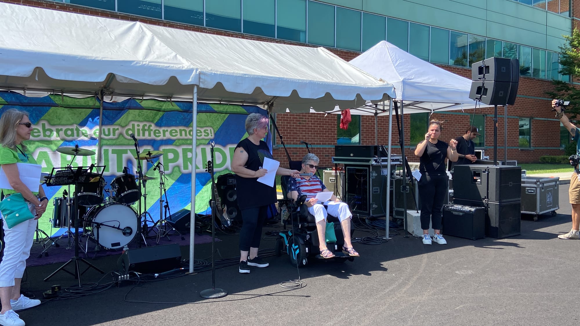 The Lehigh Valley's first Disability Pride Lehigh Valley festival was held Saturday at a Penn State — Lehigh Valley campus. T