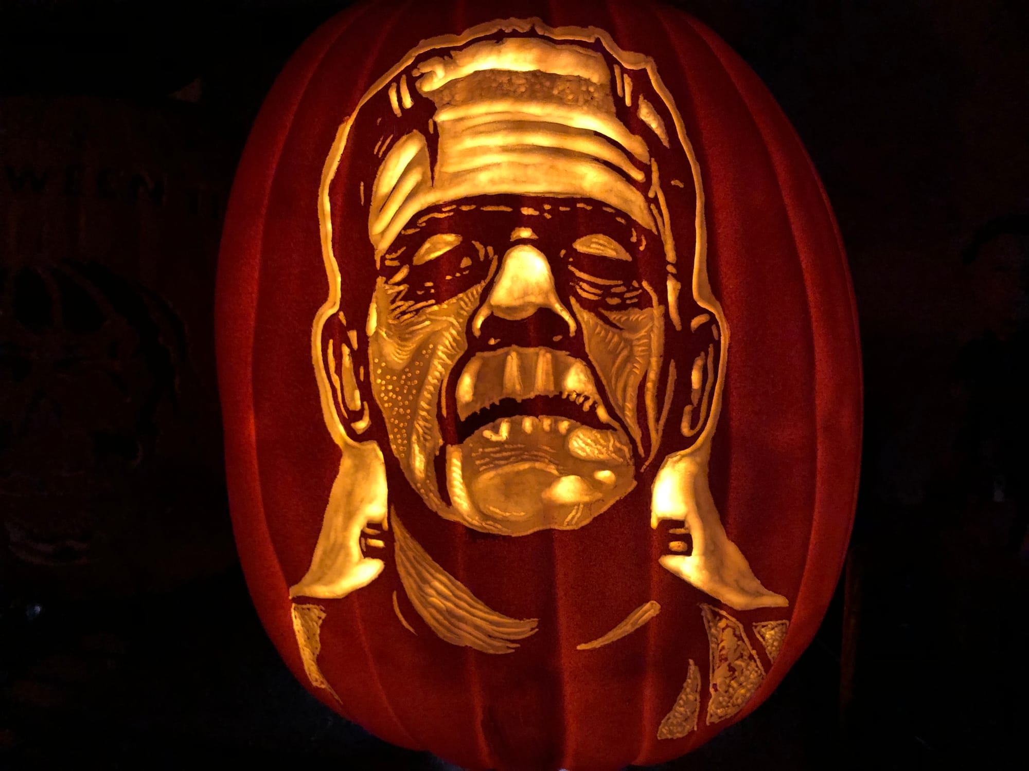 It can take hours or even days for Ian Fetterman, of Palmer Township, to meticulously carve intricate scenes onto the skin of