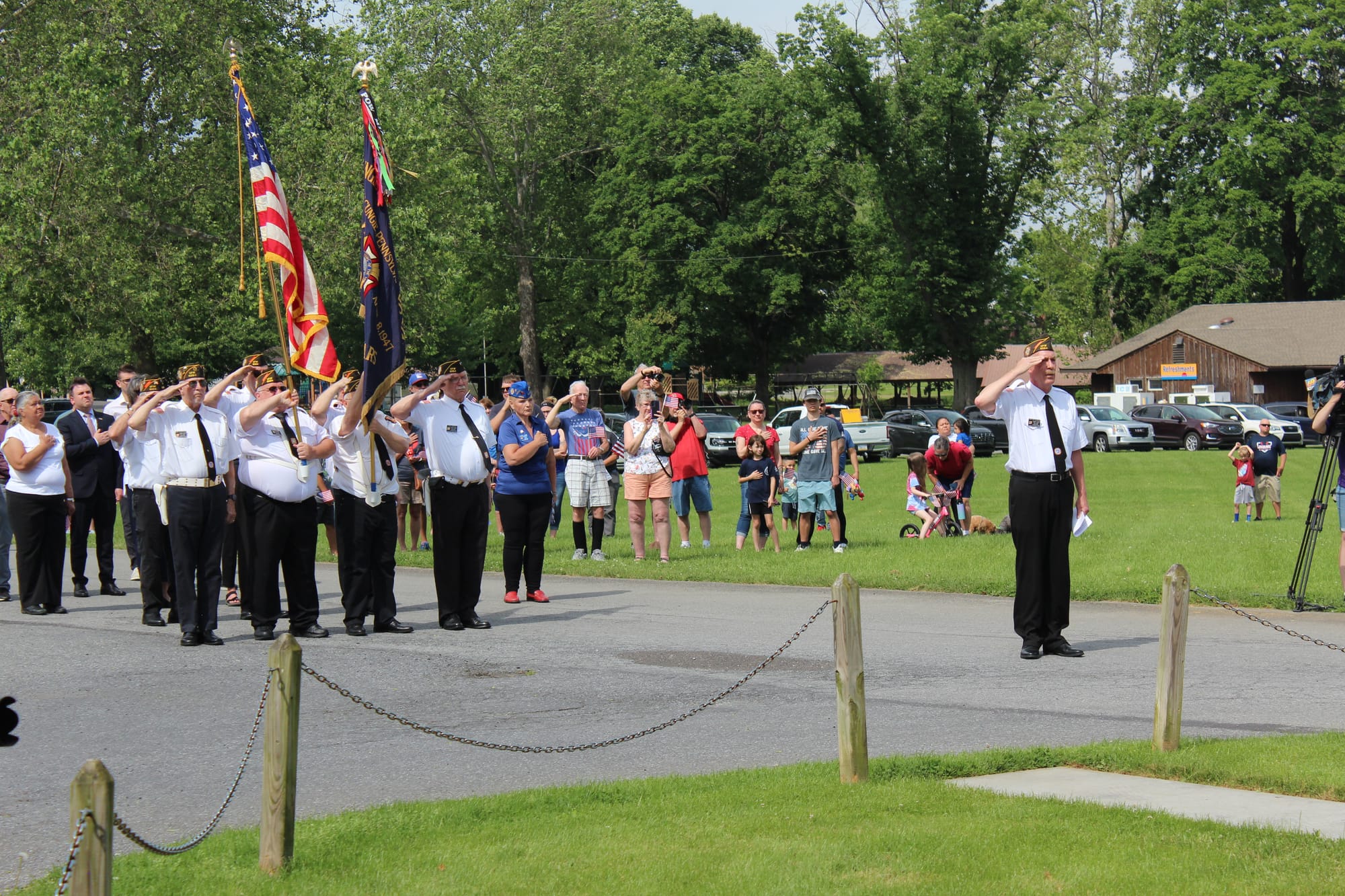 The Borough of Macungie 2024 Memorial Day Program featured local veterans, emergency workers and representatives