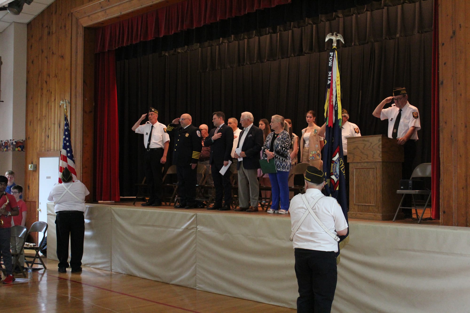 The Borough of Macungie 2024 Memorial Day Program featured local veterans, emergency workers and representatives