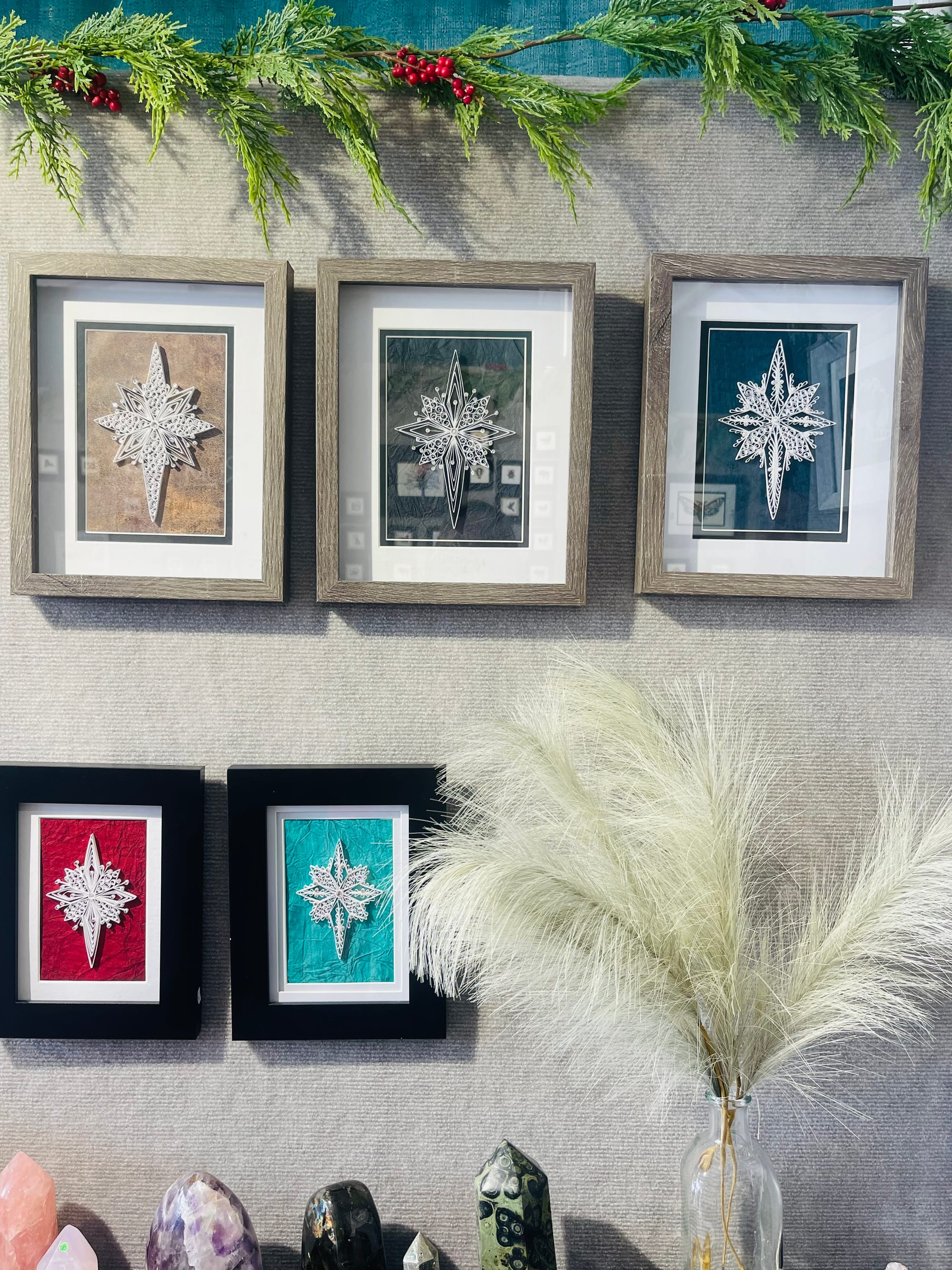 The GEMeral Store at Christkindlmarkt carries Nativity Stars inspired by the Star of Bethlehem.