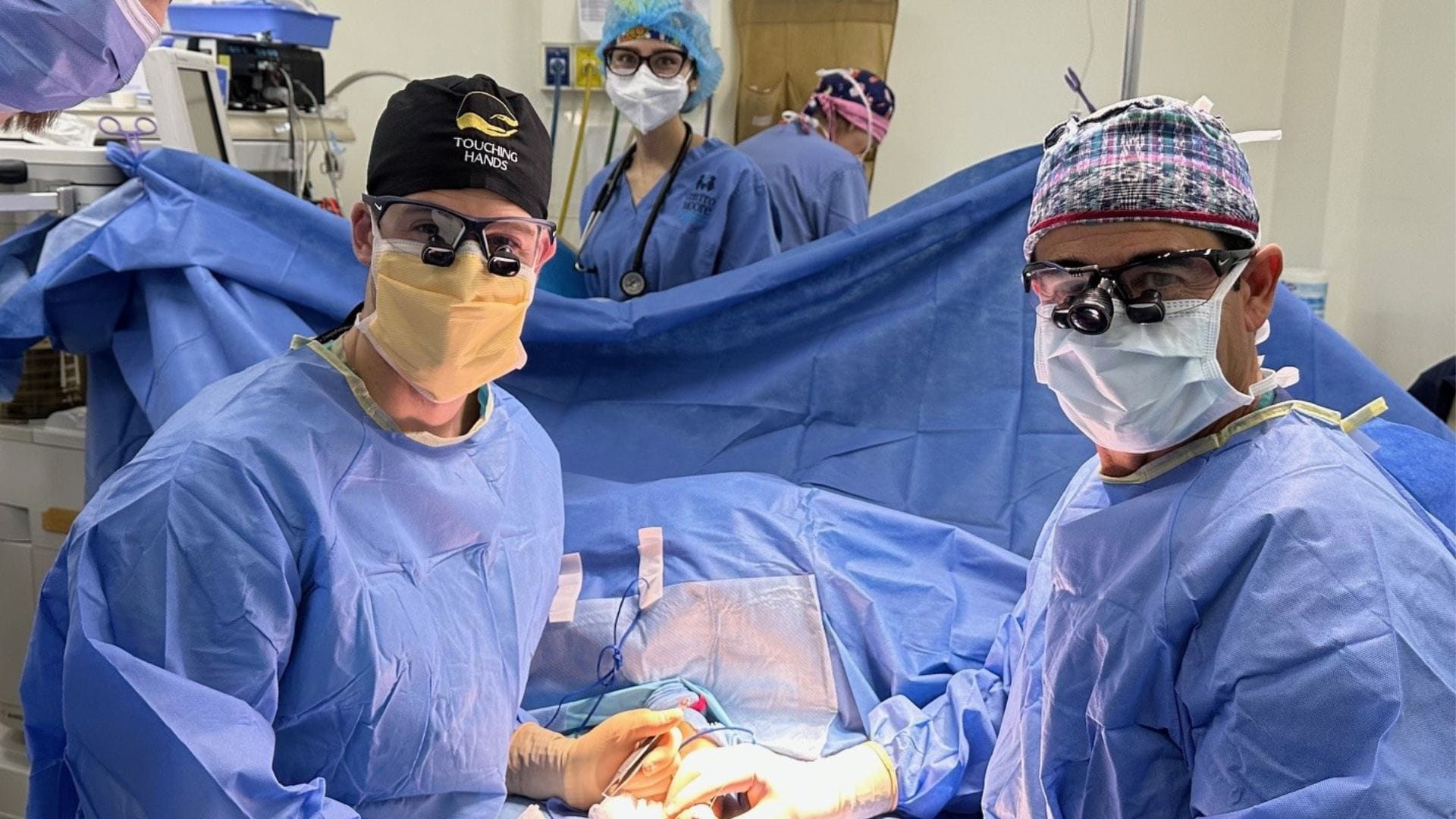 Pictures from past mission trips where Dr. Talsania performed free surgeries in Guatemala.