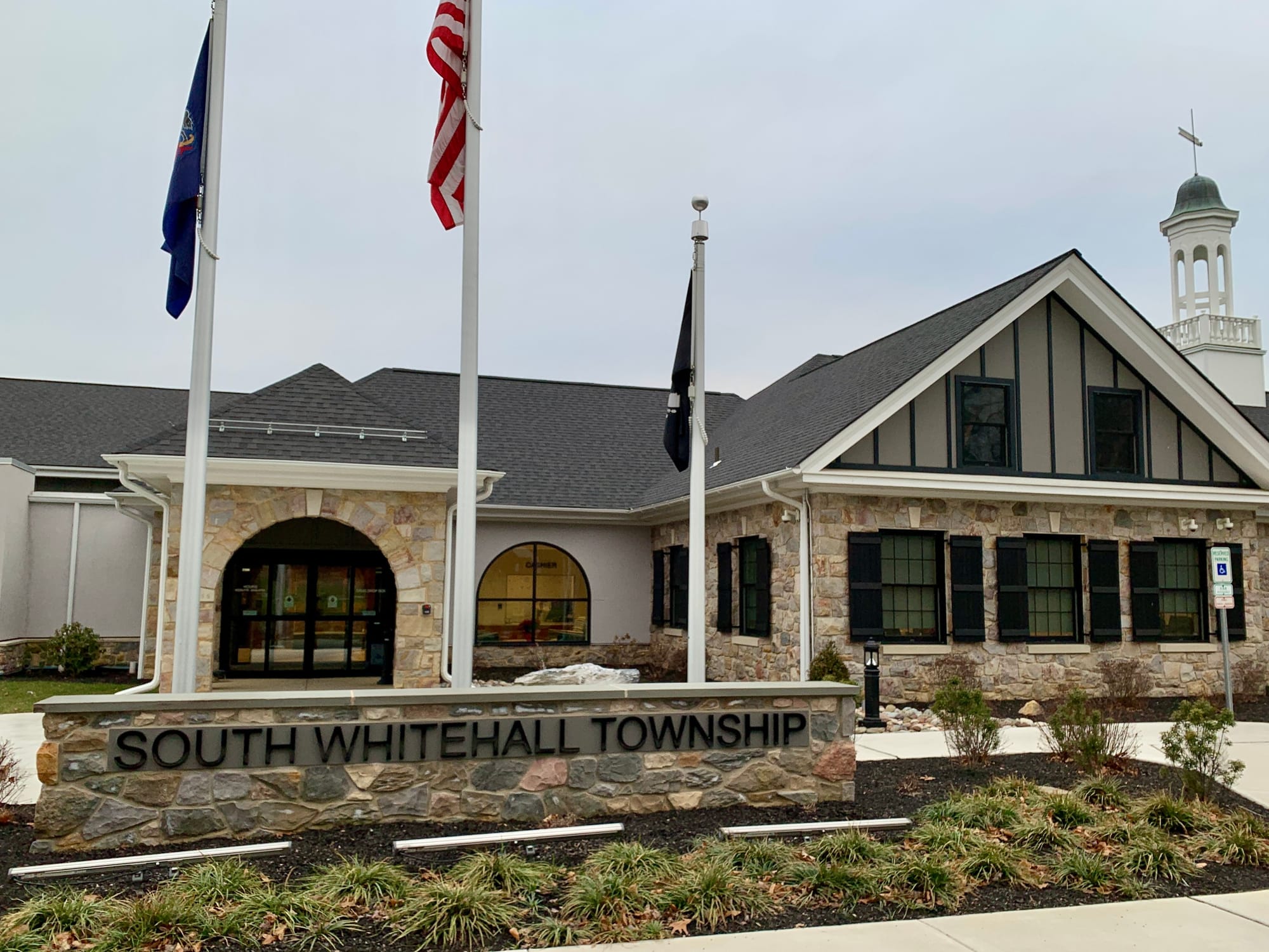 South Whitehall Township's municipal building.