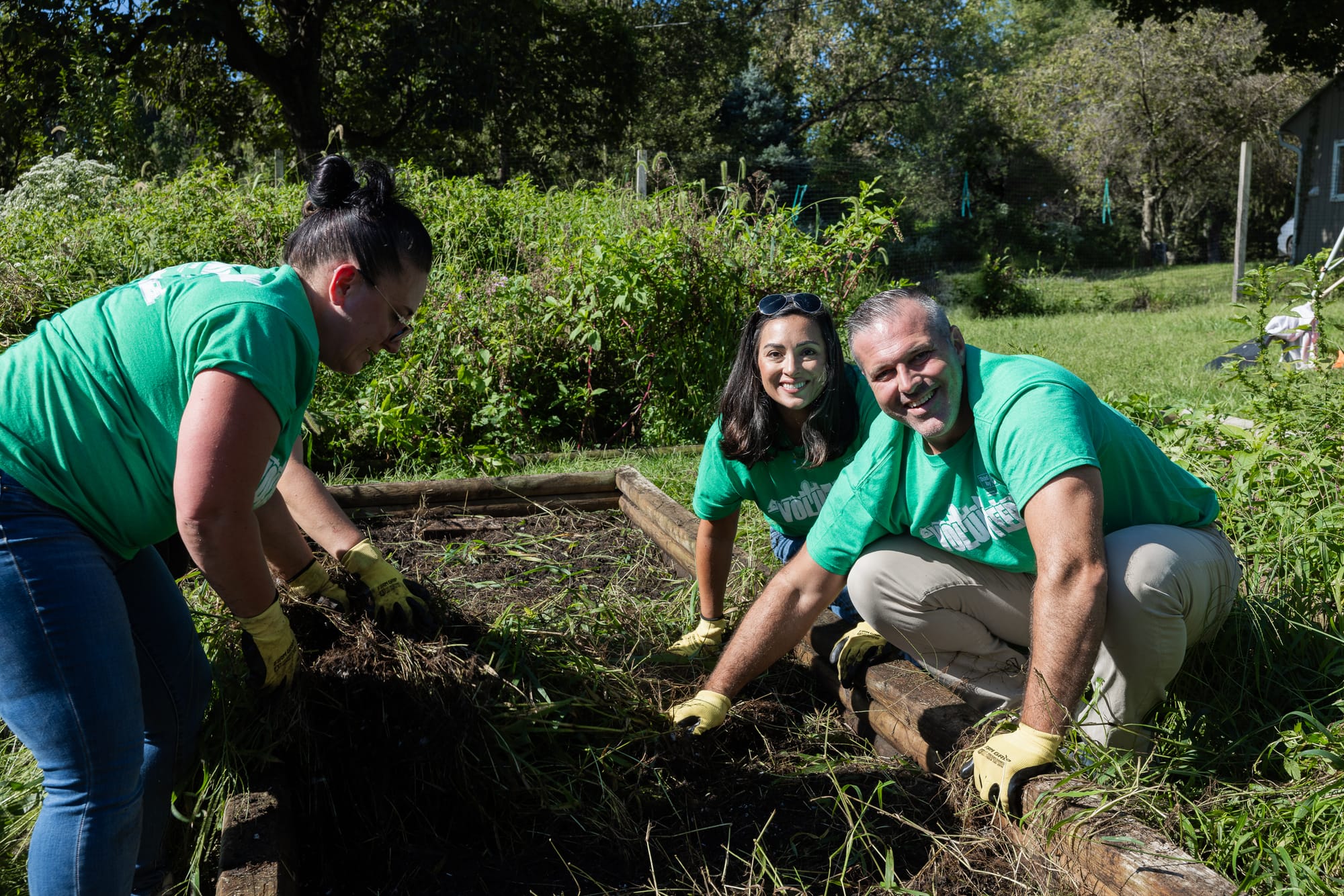 Volunteers were working during the United Way's 30th annual Day of Caring on Sept. 14, 2023.