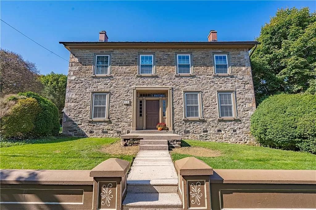An 1800s farmhouse up for sale in the township has caught the eye of prospective buyers, and the internet.