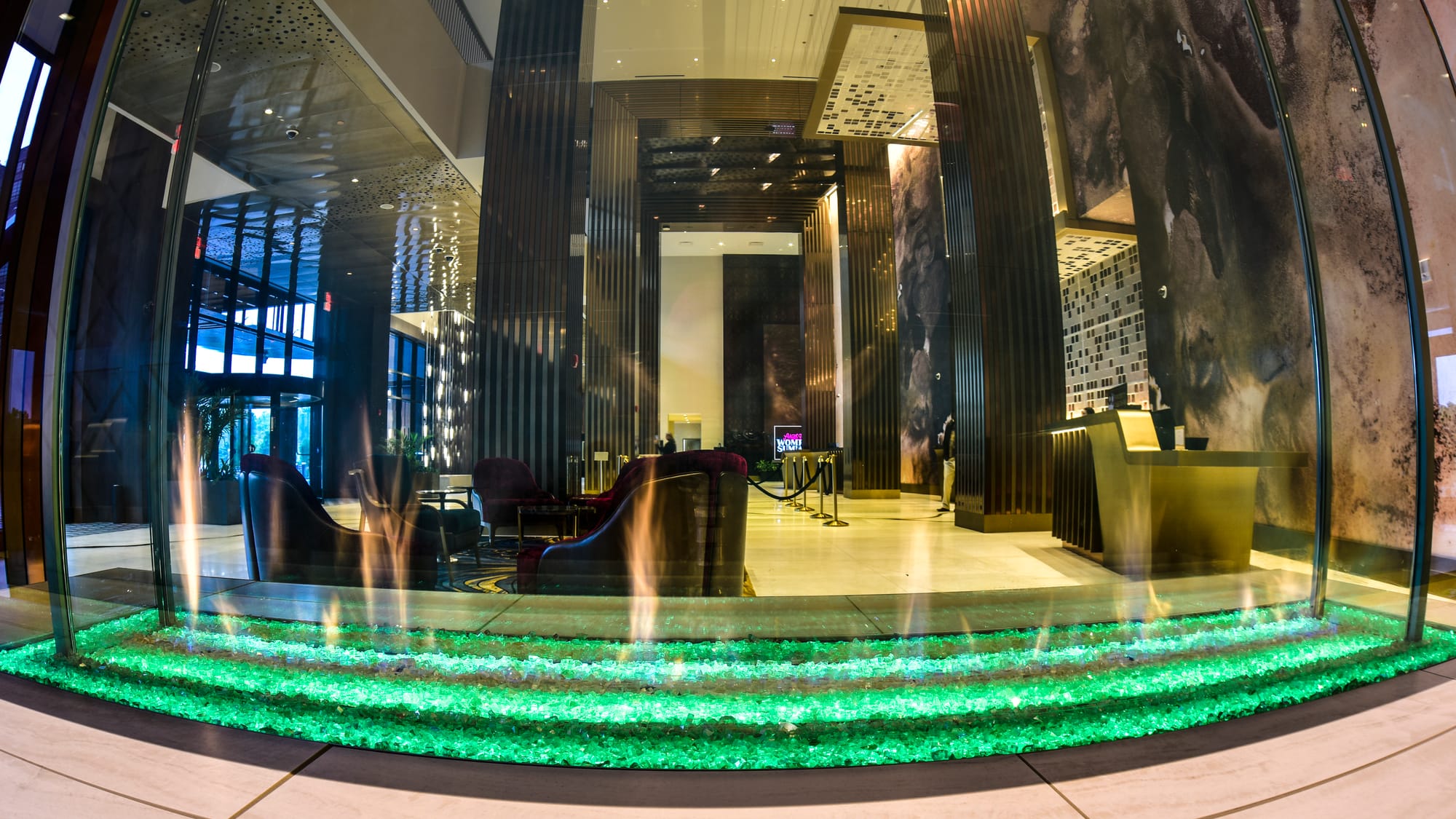 The lobby of Wind Creek Bethlehem. Wind Creek Hotel and Resort, Bethlehem, shows off $160 million dollar expansion on Thursda