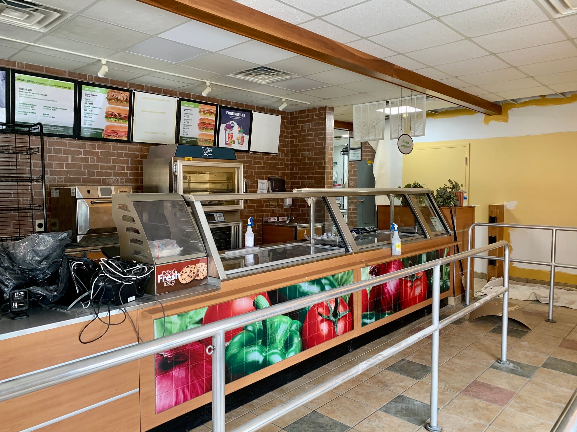 The redesign of the subway in the Wildwater Kingdom.