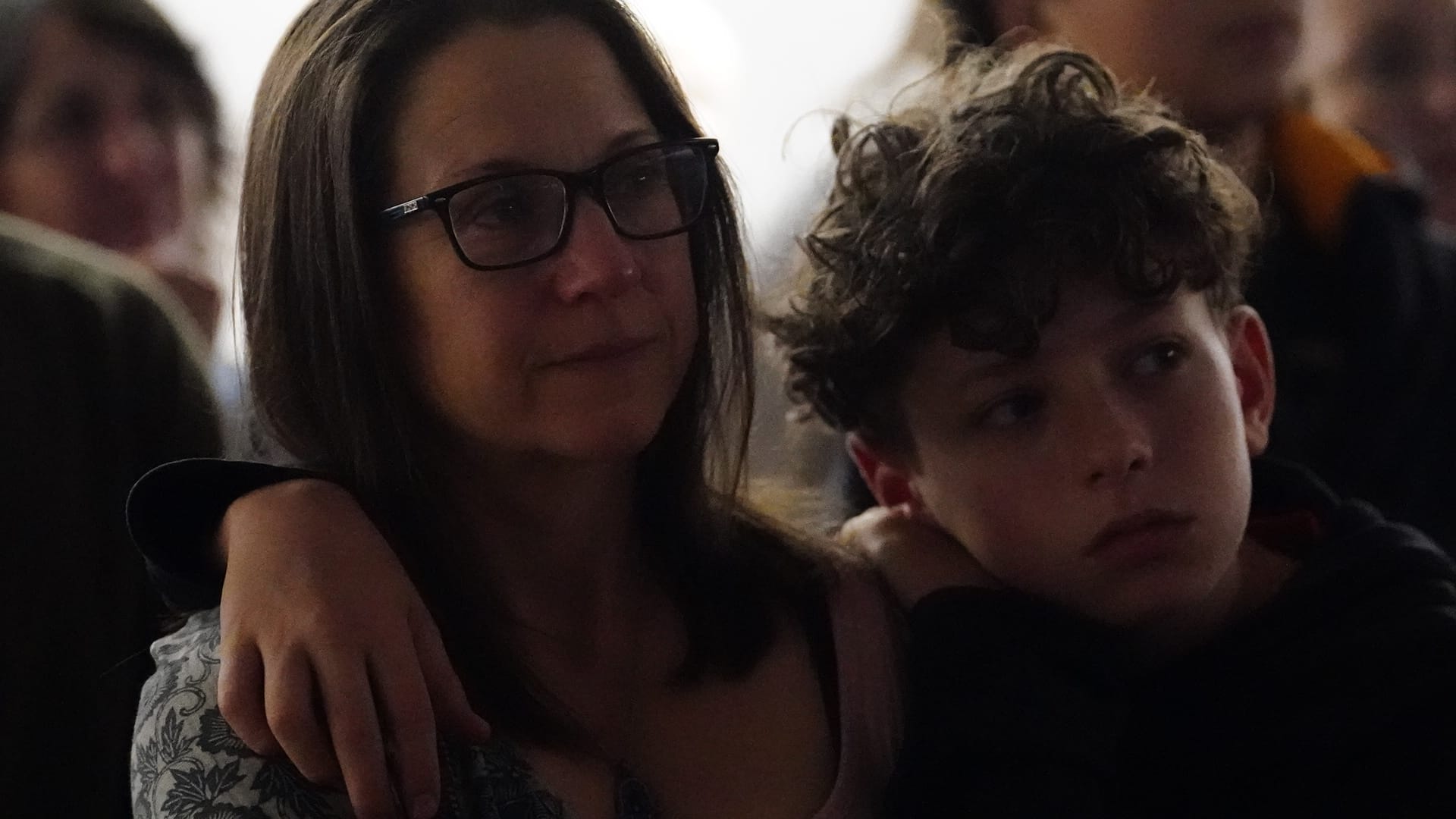 Hundreds of area residents gathered for solidarity during a vigil for Israel at the Jewish Community Center of the Lehigh Val