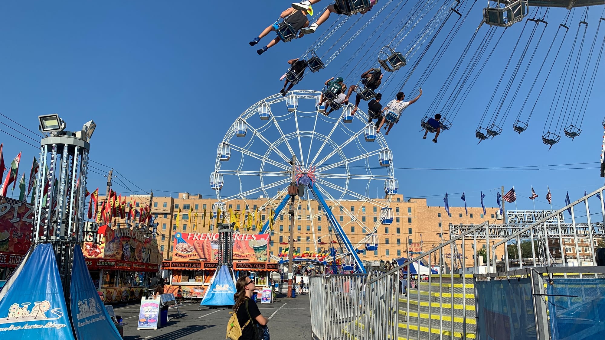 The Ferris Wheel at the Great Allentown Fair.