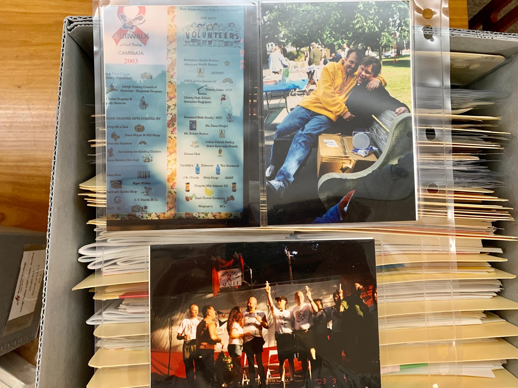 Undated photos donated by FACT in the Lehigh Valley LGBT Community Archive.