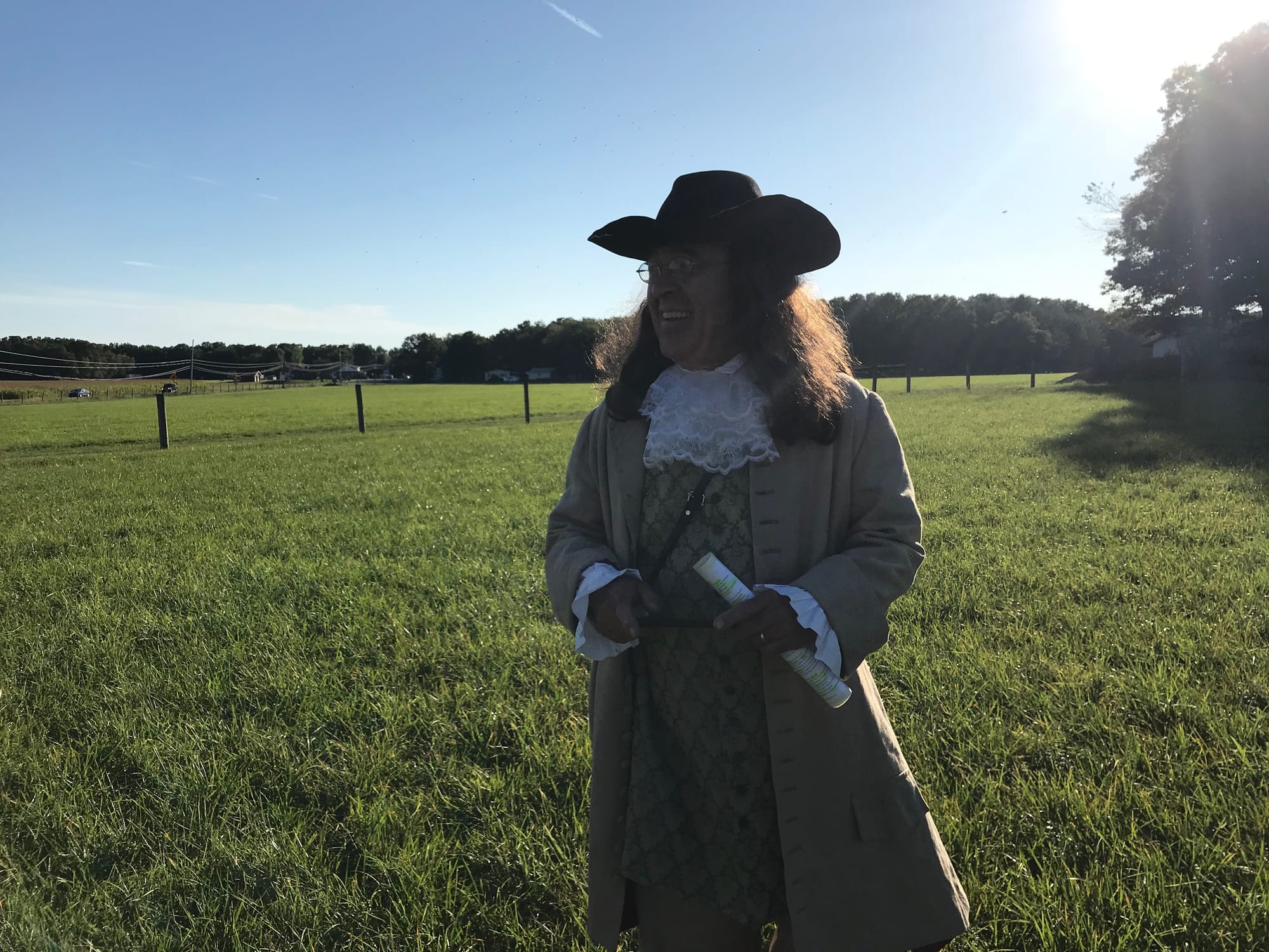 "The Walking Purchase Healing Journey” took place Sept. 21, 2019. Members of the Lenape Nation of Pennsylvania and the Bachma