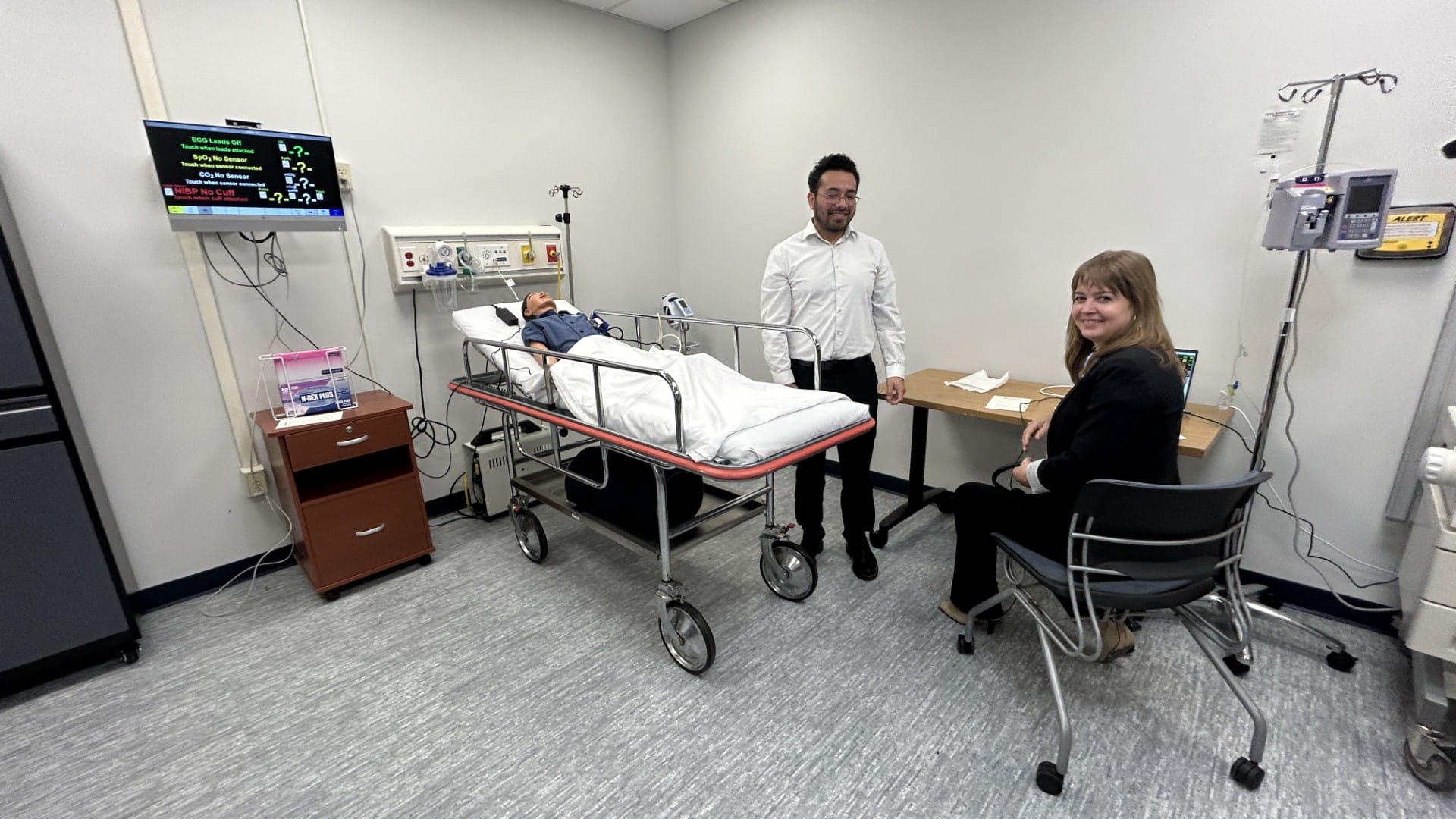 Northampton Community College has a new center dedicated to those going into the healthcare field.