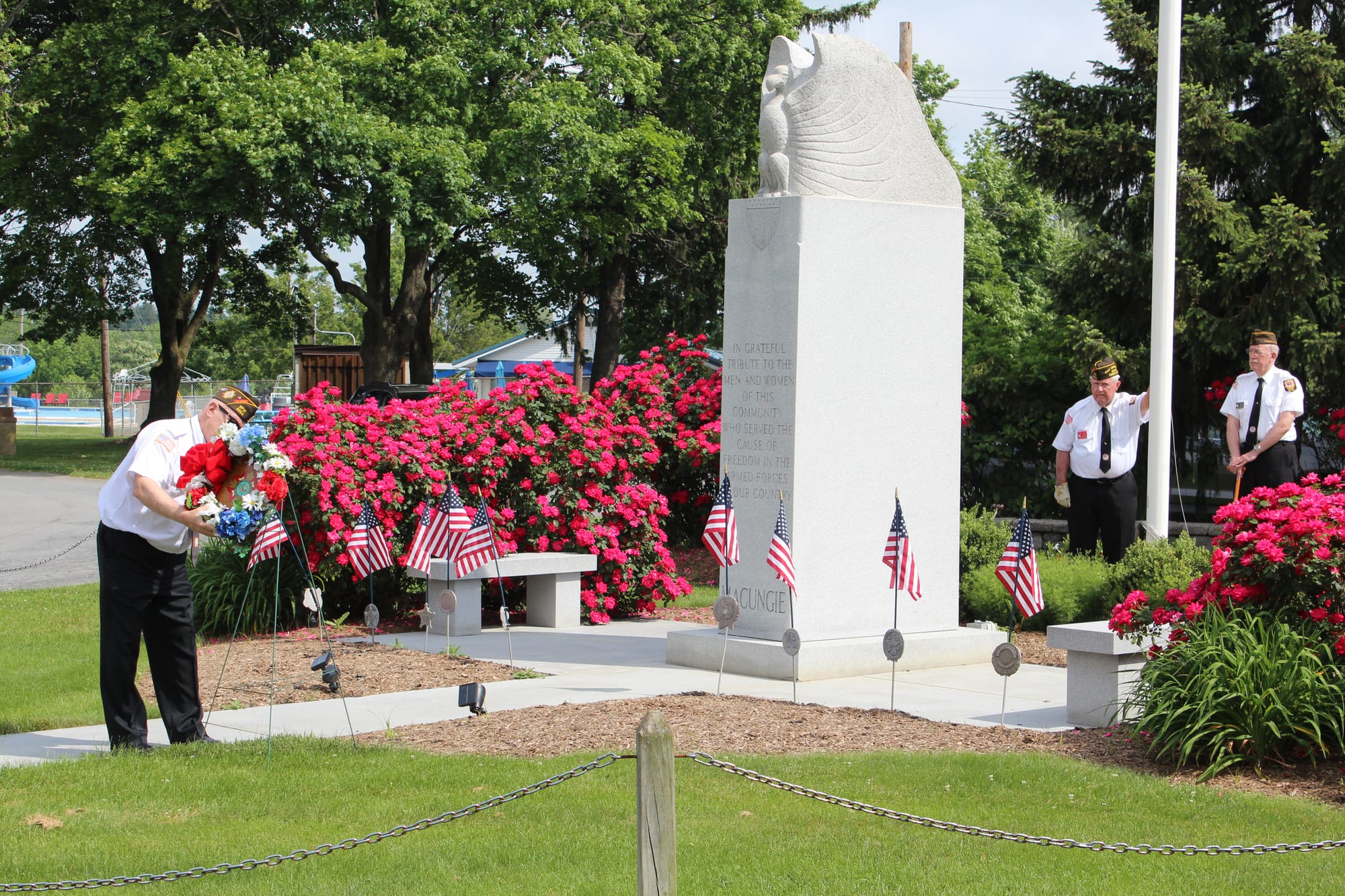 The Borough of Macungie 2024 Memorial Day Program featured local veterans, emergency workers and representatives