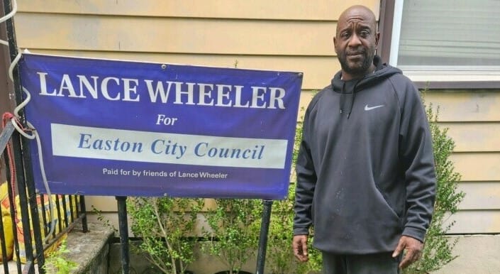 Lance Wheeler is a candidate for Easton City Council
