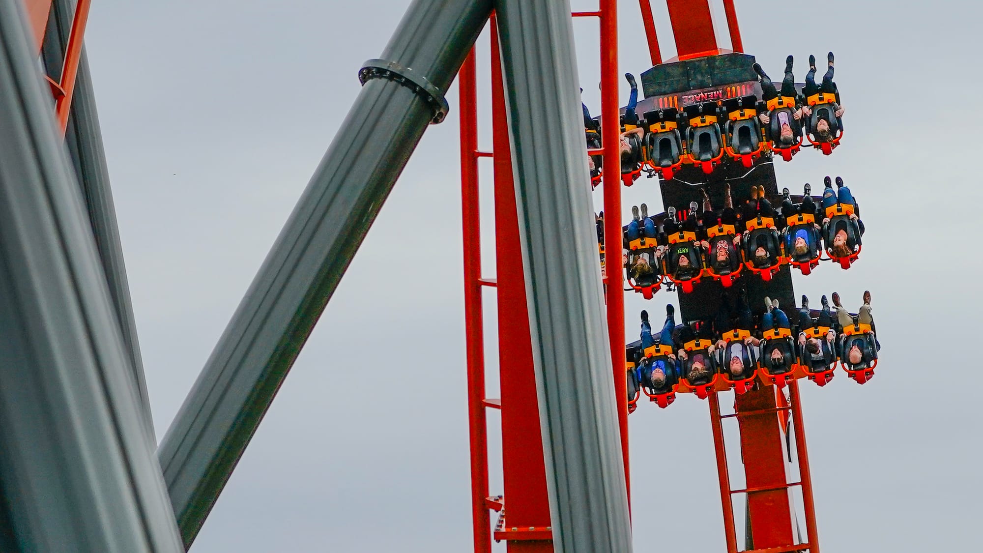 Dorney Park holds Media Day for Iron Menace on Wednesday, April 17, 2024. Photography by Donna S. Fisher for LehighValleyNews