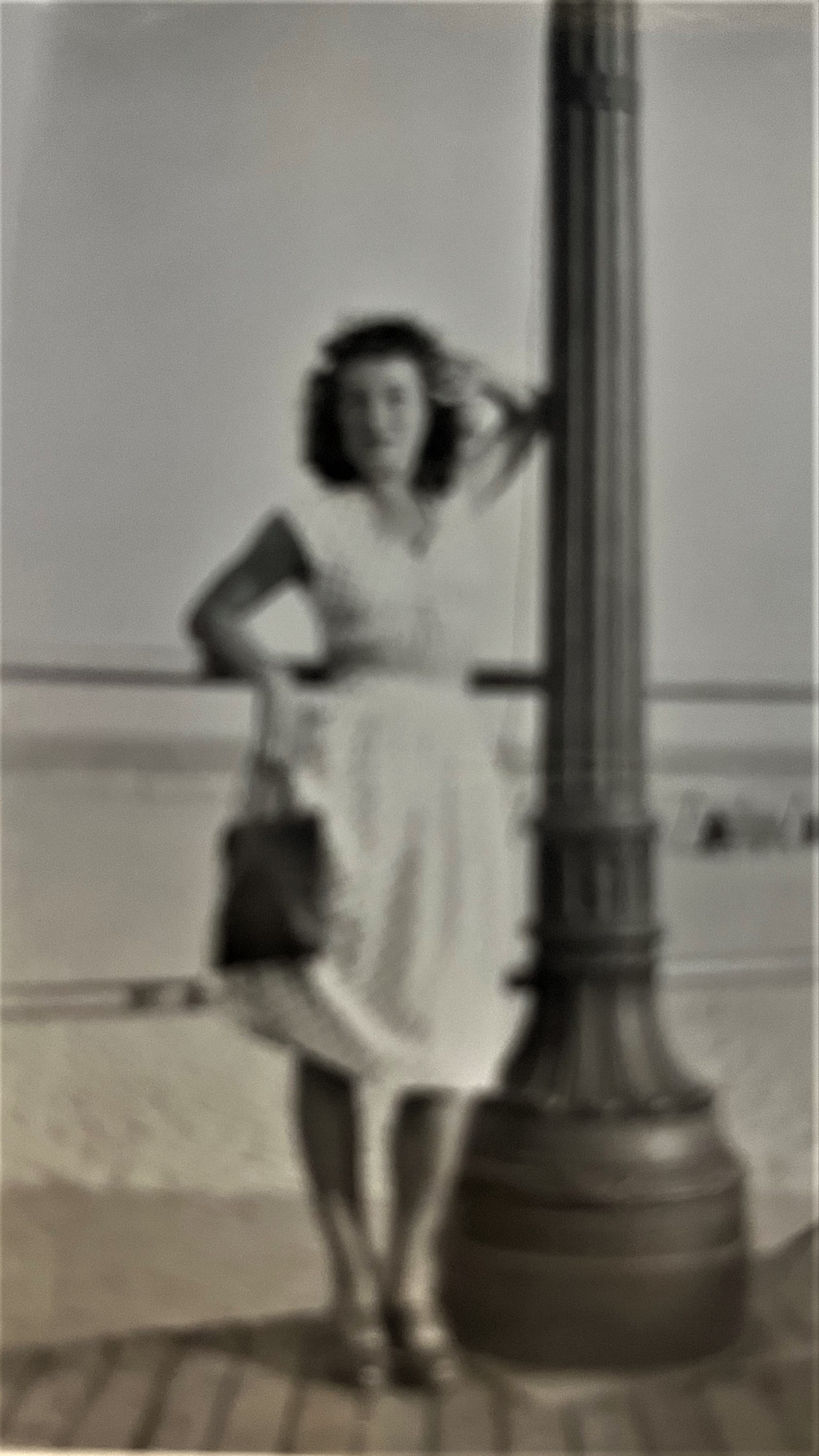 Gerda Fenstermaker in Wildwood, NJ, in 1944.