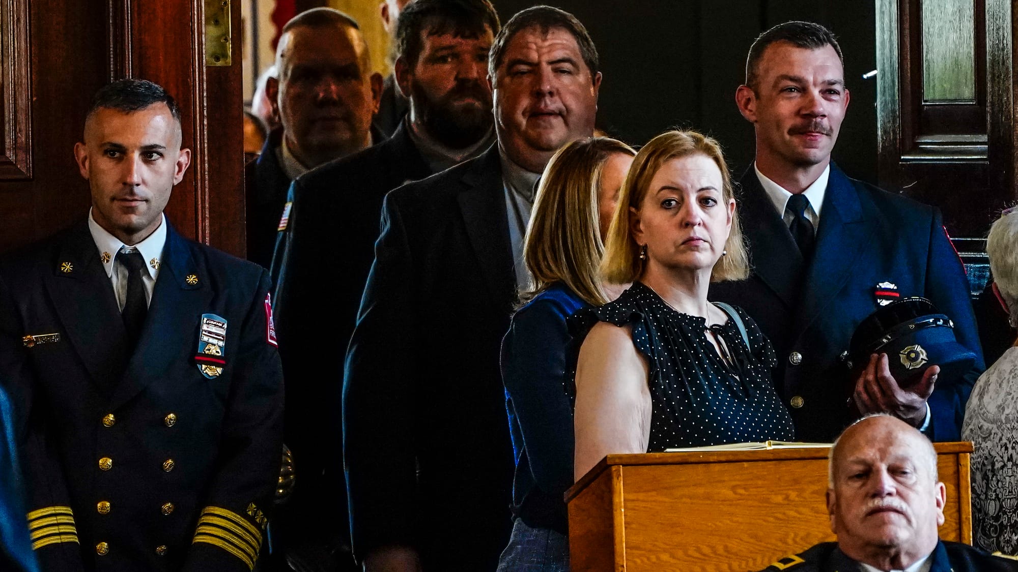A Mass of Christian Burial was held at the Cathedral of S. Catharine of Siena for the late Allentown Fire Department Assistan