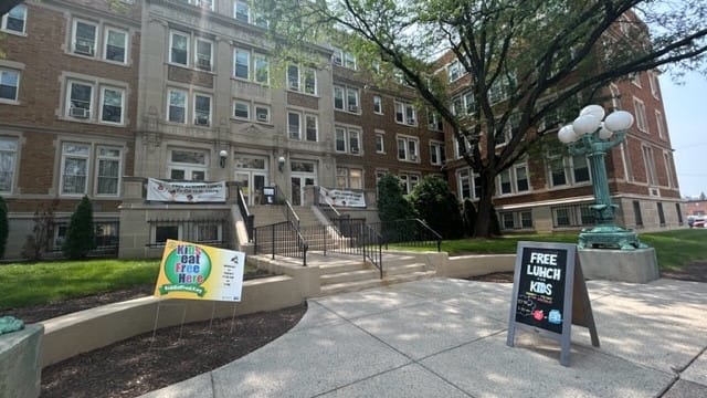 Health educators from Weller Health Education are offering free lunches to kids at Lehigh Valley Health Network’s 17th Street