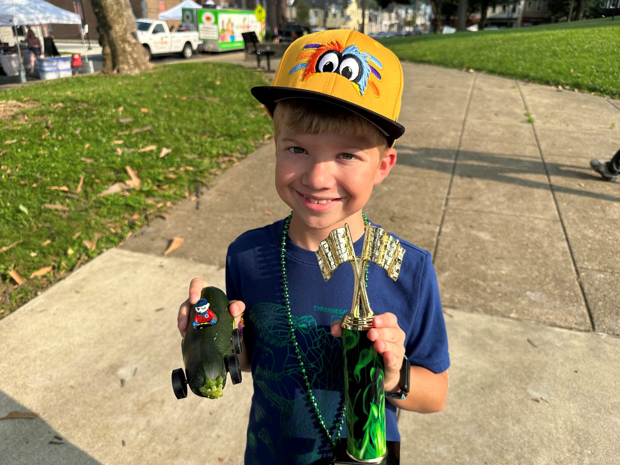 Easton's 17th annual Zucchini 500 featured some fierce competition from dozens of competitors, all of whom exercised creativi