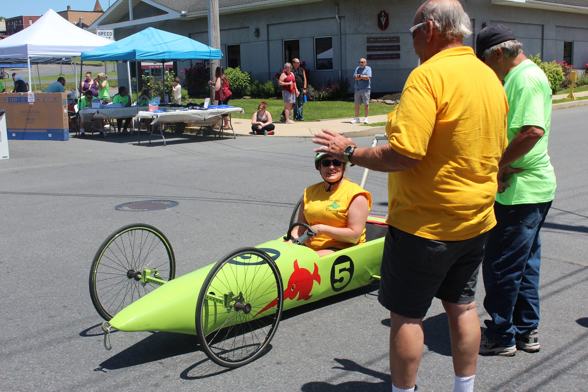 Organizers say 25 cars raced in the 7th iteration of the Nazareth Adult Soap Box Race, putting a spotlight on the area's raci