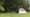 Tent in a field