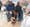 Ann Kichline and daughter Carly Jefferson shelter with their pets
