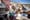 Debbie Lewis and Diana Bisson, partners of 43 years, stand in the kitchen of what remains of their home in the Flamingo Bay neighborhood on Pine Island, Fla., on Monday. They are p...